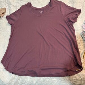 Ava & Viv Women's Plus Purple Tee